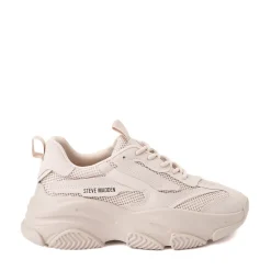 Womens Steve Madden Possession Platform Sneaker - Bone