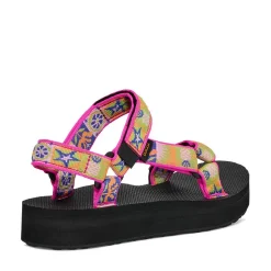 Womens Teva Midform Universal Sandal - Vacation Neon Spring