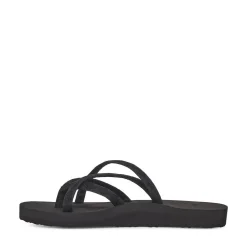 Womens Teva Olowahu Flip-Flop - Black