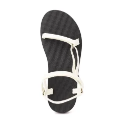 Womens Teva Original Universal Slim Sandal - White / Black