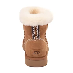 Womens UGG® Classic Mini Alpine Boot - Chestnut