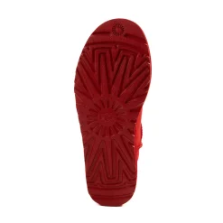Womens UGG® Classic Ultra Mini Boot - Ribbon Red