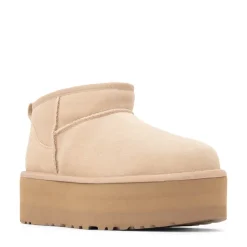Womens UGG® Classic Ultra Mini Platform Boot - Sand