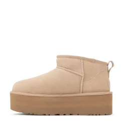 Womens UGG® Classic Ultra Mini Platform Boot - Sand