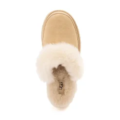 Womens UGG® Disquette Chalet Platform Clog - Sandcastle