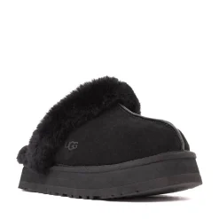 Womens UGG® Disquette Platform Clog - Black