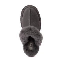 Womens UGG® Disquette Platform Clog - Charcoal