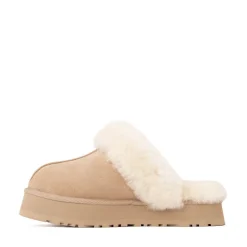 Womens UGG® Disquette Platform Clog - Sand