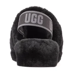 Womens UGG® Fluff Yeah Slide - Black