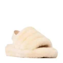 Womens UGG® Fluff Yeah Slide - Natural
