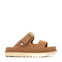 Womens UGG® Goldenstar Glide Sandal - Chestnut