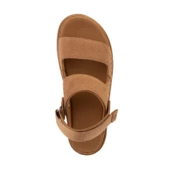 Womens UGG® Goldenstar Glide Sandal - Chestnut