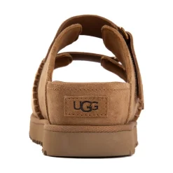 Womens UGG® Goldenstar Hi Slide Sandal - Chestnut