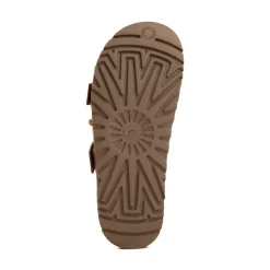 Womens UGG® Goldenstar Hi Slide Sandal - Chestnut
