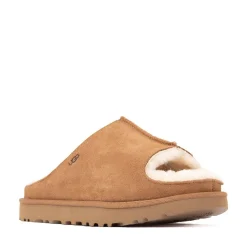 Womens UGG® Greenport Slide Sandal - Chestnut