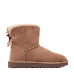 Womens UGG® Mini Bailey Bow II Boot - Rocky Oak