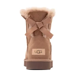 Womens UGG® Mini Bailey Bow II Boot - Rocky Oak